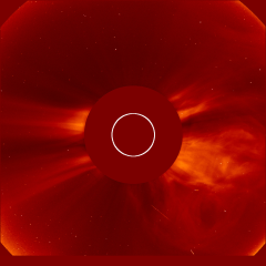 Image of solar wind