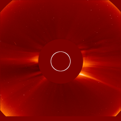 Image of solar wind