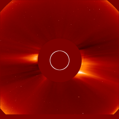 Image of solar wind