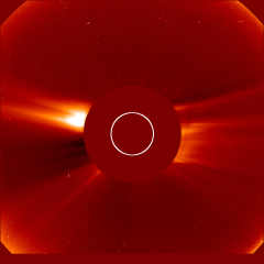 Image of solar wind