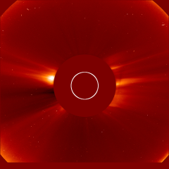 Image of solar wind