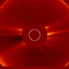 Image of solar wind