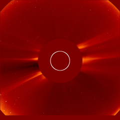 Image of solar wind