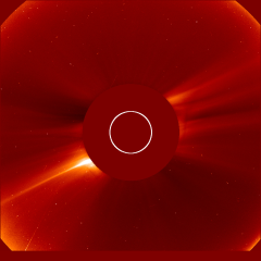 Image of solar wind