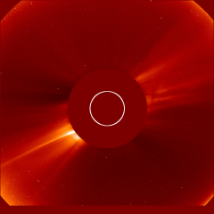 Image of solar wind