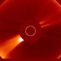 Image of solar wind