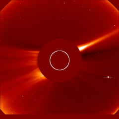 Image of solar wind