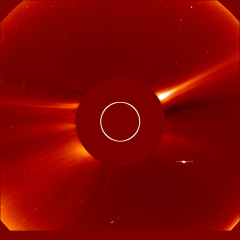 Image of solar wind