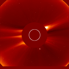 Image of solar wind