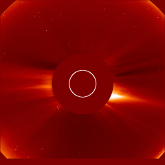 Image of solar wind