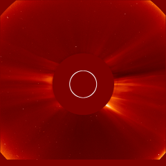 Image of solar wind