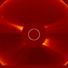 Image of solar wind