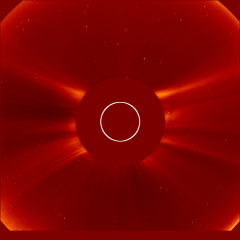 Image of solar wind