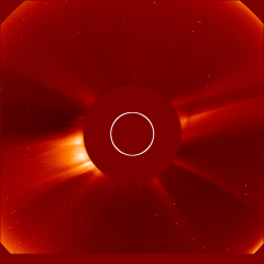 Image of solar wind