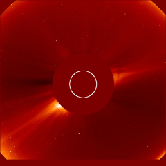 Image of solar wind