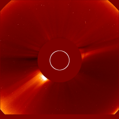 Image of solar wind