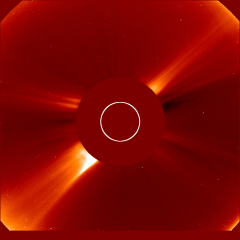 Image of solar wind