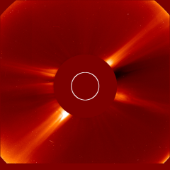 Image of solar wind