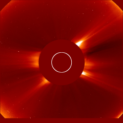 Image of solar wind