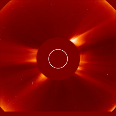 Image of solar wind