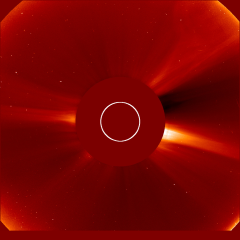 Image of solar wind