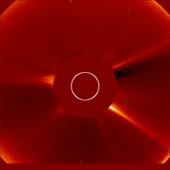 Image of solar wind