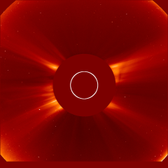 Image of solar wind