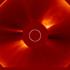 Image of solar wind