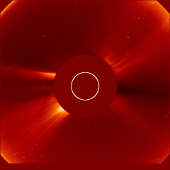 Image of solar wind