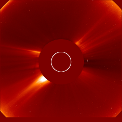 Image of solar wind