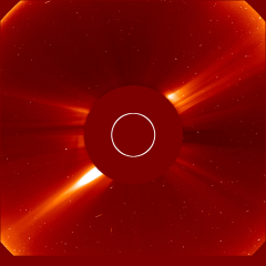 Image of solar wind