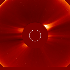 Image of solar wind