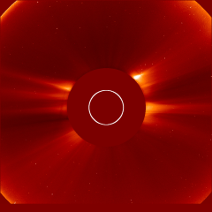 Image of solar wind