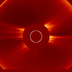 Image of solar wind