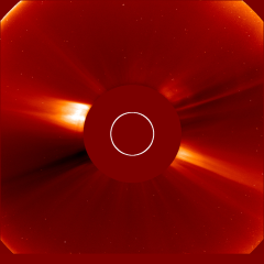 Image of solar wind