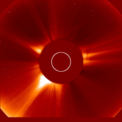 Image of solar wind