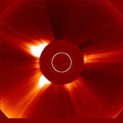 Image of solar wind