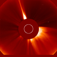 Image of solar wind