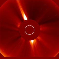 Image of solar wind