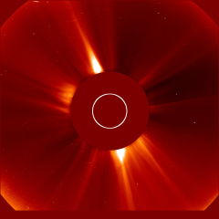 Image of solar wind