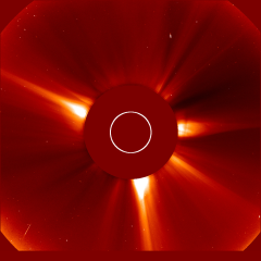 Image of solar wind