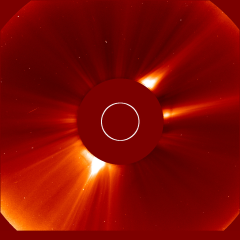 Image of solar wind