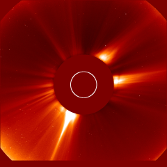 Image of solar wind