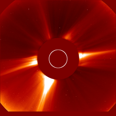 Image of solar wind