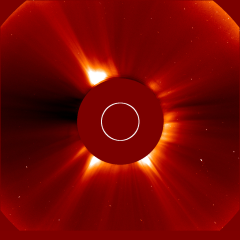 Image of solar wind