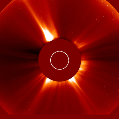 Image of solar wind