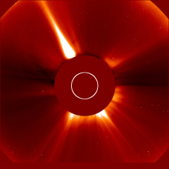 Image of solar wind