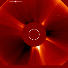 Image of solar wind