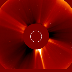 Image of solar wind