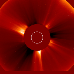 Image of solar wind